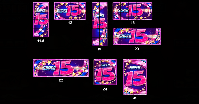 super 70 stars paytable 4 paytable