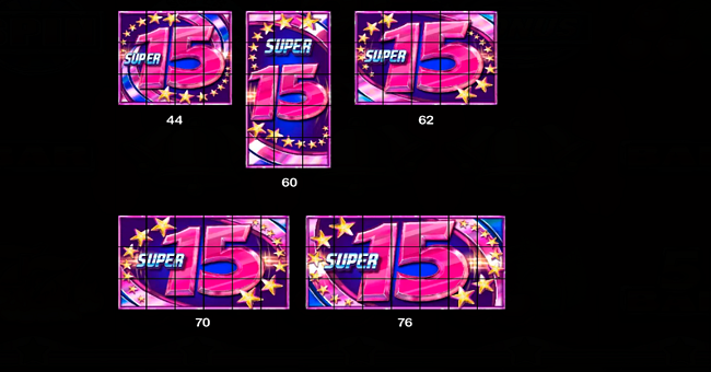 super 70 stars paytable 5 paytable