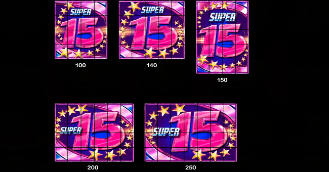 super 70 stars paytable 6 paytable