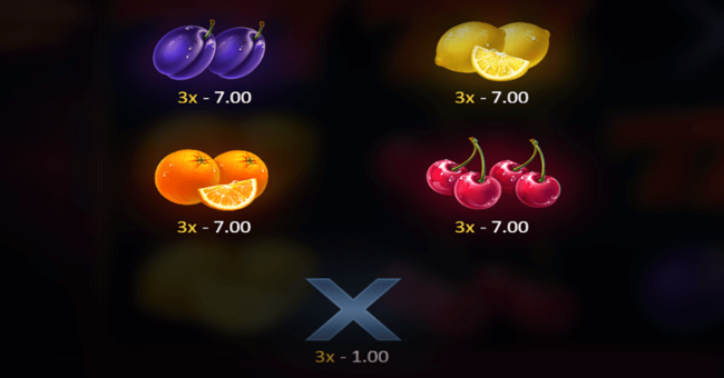 super burning wins classic 5 lines paytable 2 paytable