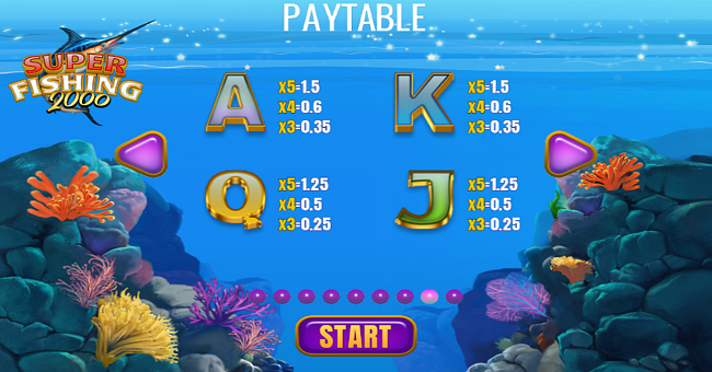 super fishing 2000 paytable 2 paytable