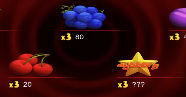 super fruit paytable 2 paytable