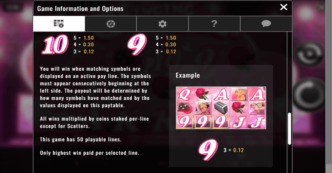 swinging sweethearts paytable2 paytable