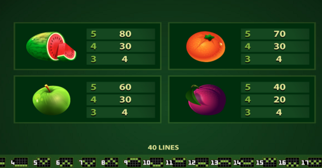 tarzan paytable 2 paytable