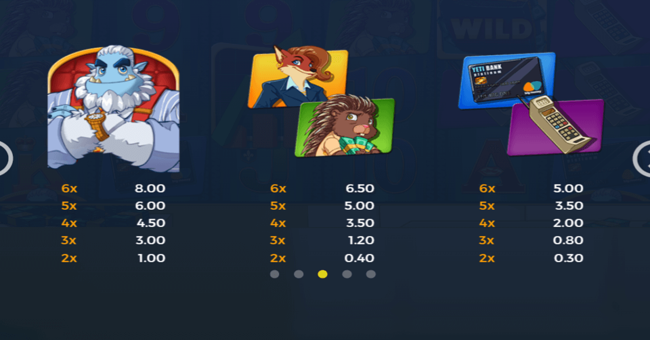 the big one paytable paytable