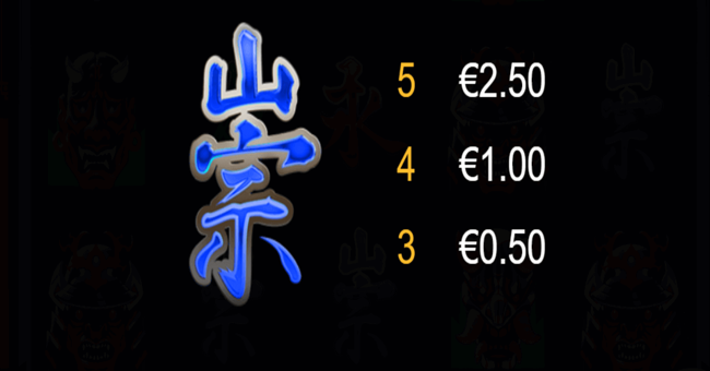 the emperors curse paytable3 paytable