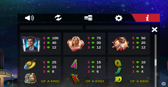 the mask paytable 2 paytable