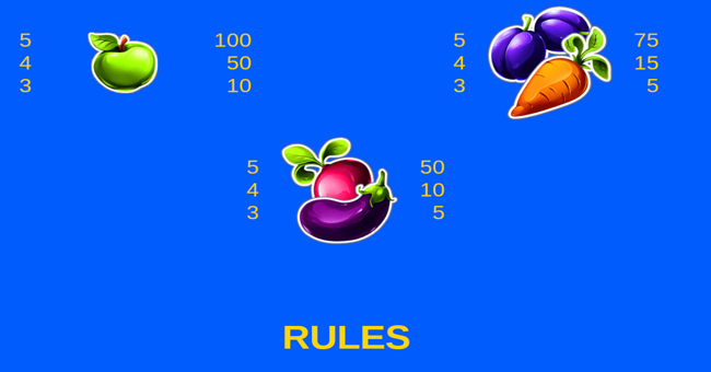 the smart rabbit paytable 2 paytable