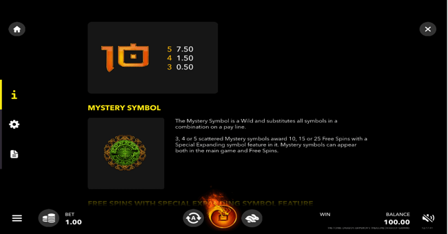 the tomb paytable3 paytable