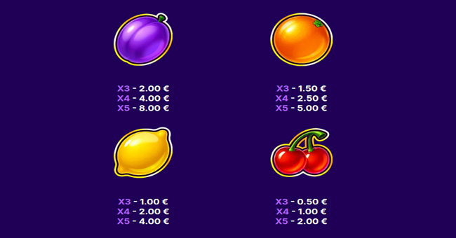thunder ball max paytable 2 paytable