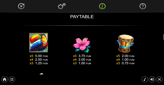 tiki tiki boo boo paytable 2 paytable