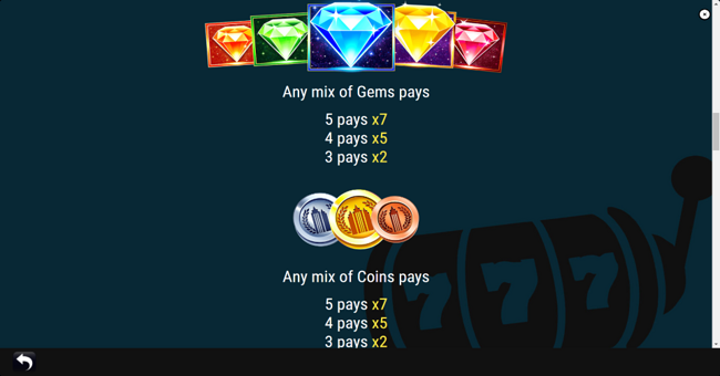 tower power paytable 3 paytable