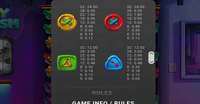 toy crush paytable 2 paytable