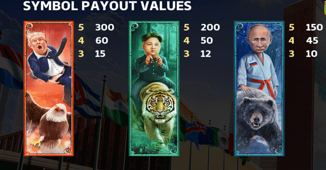 trump it deluxe paytable 1 paytable