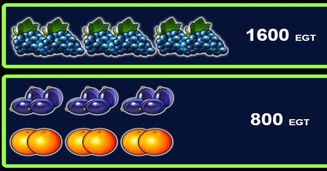 ultimate hot paytable2 paytable