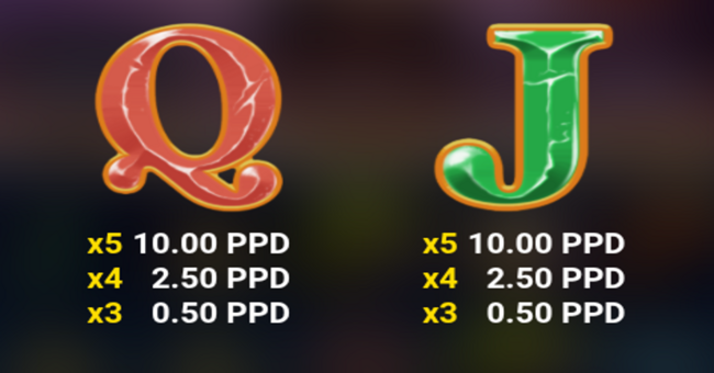 vamp hunt paytable 4 paytable