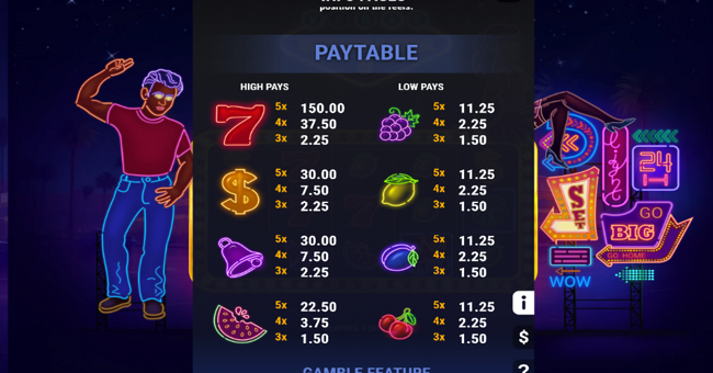 vegas kingmaker 5 paytable 2 paytable