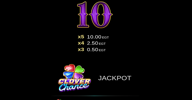 versailles gold clover chance paytable 4 paytable