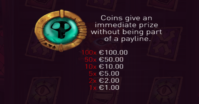 voodoo hex paytable 3 paytable