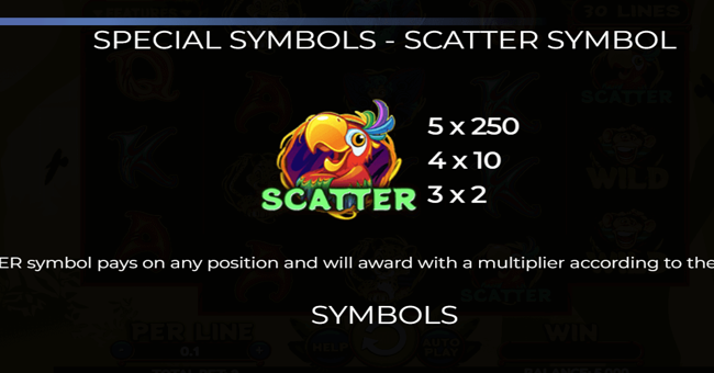 wacky monkey paytable 2 paytable