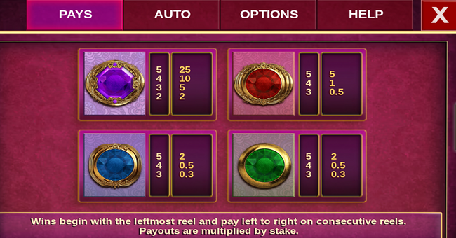 white rabbit 2 paytable 1 paytable