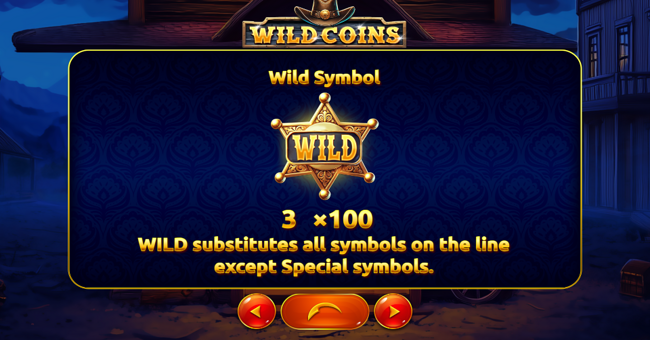 wild coins paytable 1 paytable