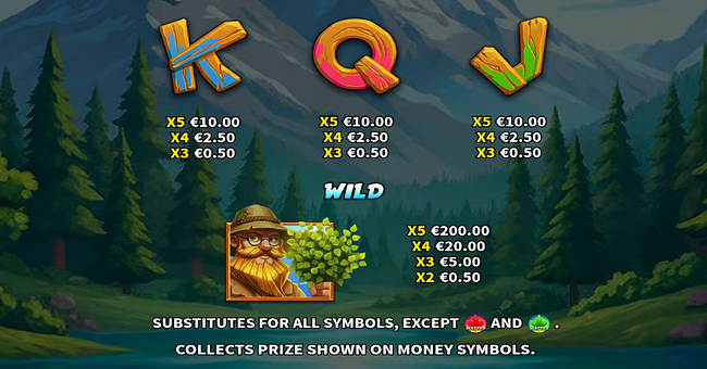 wild moose bonanza paytable 2 paytable
