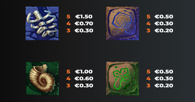 wild stack frenzy paytable 2 paytable