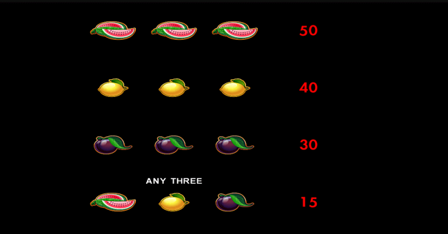 wild wild 7 s paytable 2 paytable