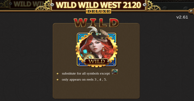 wild wild west deluxe 2120 paytable 1 paytable