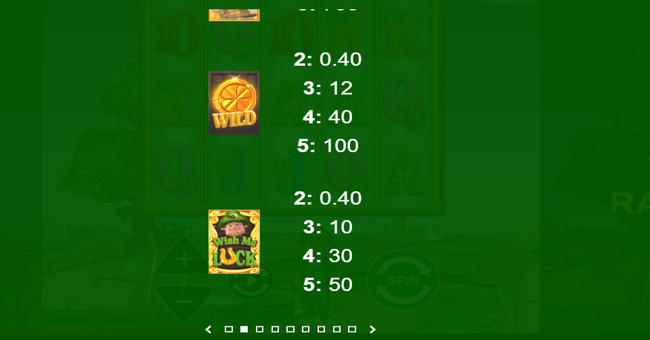 wish me luck paytable 2 paytable