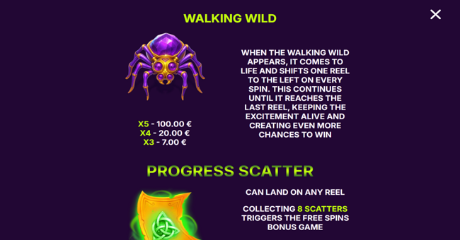 witches book paytable 2 paytable