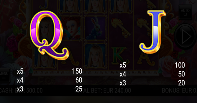 wonderland paytable5 paytable