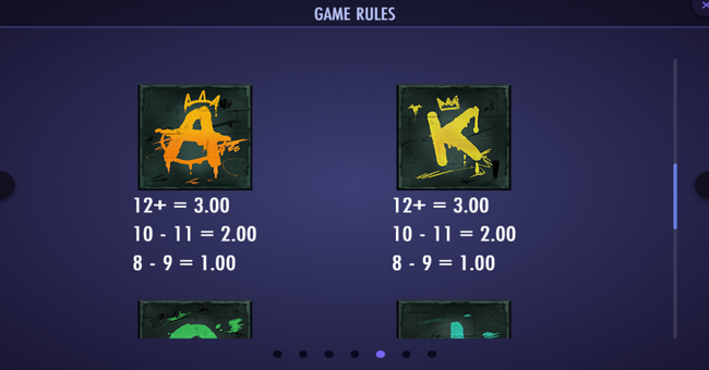 xterminate paytable 3 paytable