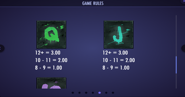 xterminate paytable 4 paytable