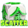 100 bulky dice scatter 1 symbol icon