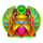 10 pharaohs scatter symbol icon
