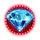 12 super hot diamonds ultimate scatter symbol icon