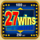 27 wins scatter symbol icon