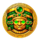 3 aztec totems green scatter symbol icon