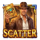 3 books of ancient treasure hold and win free spin scatter symbol icon