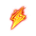 3 lightning blitz hit the cash red scatter symbol icon