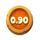 3 lucky nuggets scatter 3 symbol icon