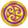 3 lucky rainbows scatter symbol icon
