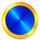 3 royal diamonds blue scatter symbol icon
