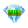 3 sparking crowns scatter 4 symbol icon