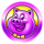 3 super porky banks purple scatter symbol icon