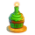 3 wildos green scatter symbol icon
