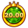 4 royal pots collect scatter symbol icon