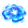4 supercharged clovers super wheel blue scatter symbol icon